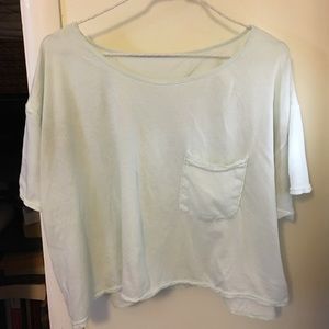 American Apparel Light Blue Tee