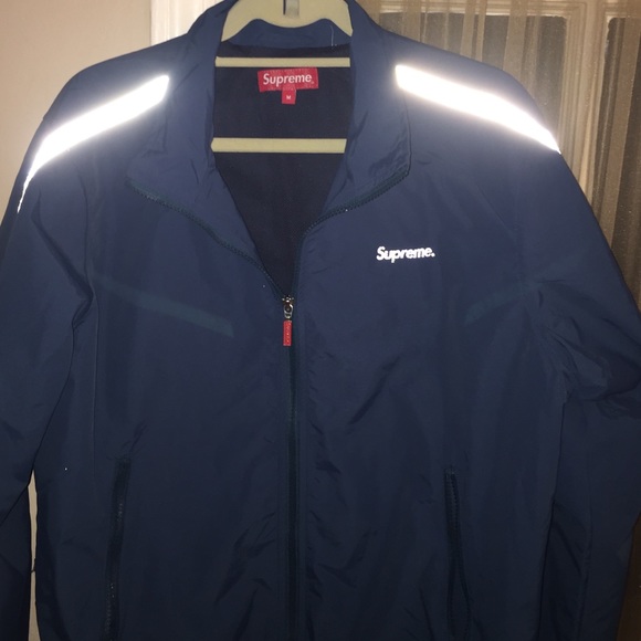 Supreme wind breaker warm up jacket