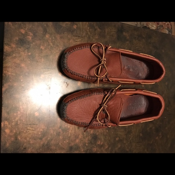 Minnetonka Mens Moose Weekend Moccasins,  size 11