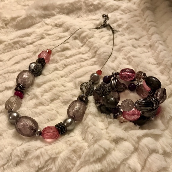 New York & Company Necklace and Bracelet