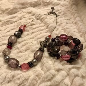 New York & Company Necklace and Bracelet