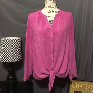 Dress Top Purple Size L