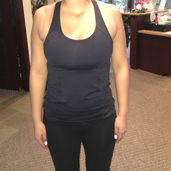 Lululemon black tank top