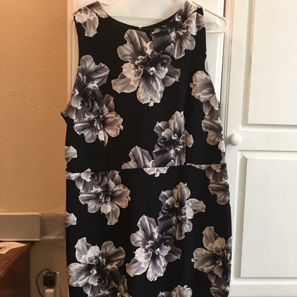 Elegant satin sheath dress