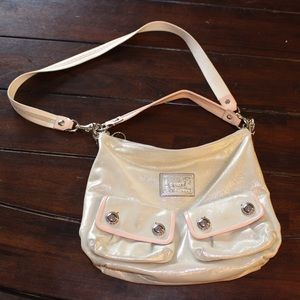 Coach leather poppy bag