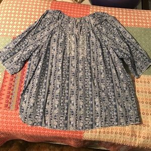 3/4 sleeve blouse