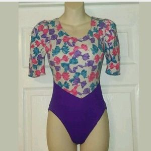 😃3/$12😀 Jacques Moret Gymnastics Leotard 12/14