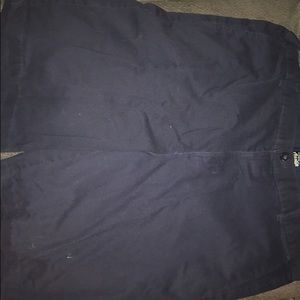 Men's navy blue shorts