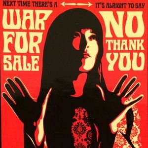 Shepard Fairey Art sticker