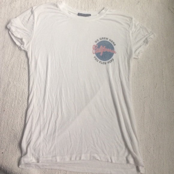 You flew here we grew here cali brandy tee