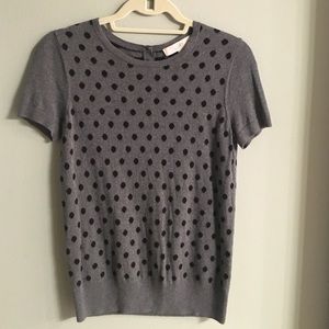 Polka dot business casual shirt
