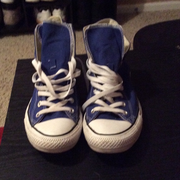 Blue Converse