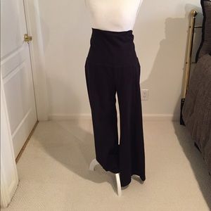 XL black palazzo pants