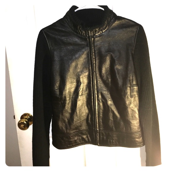 Never worn, Lambskin Leather, Lite Weight Jacket.