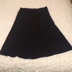Black Dress Skirt