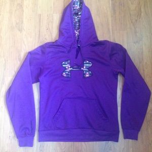 Purple Under Armour hoodie
