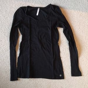 Long-sleeve tissue tee