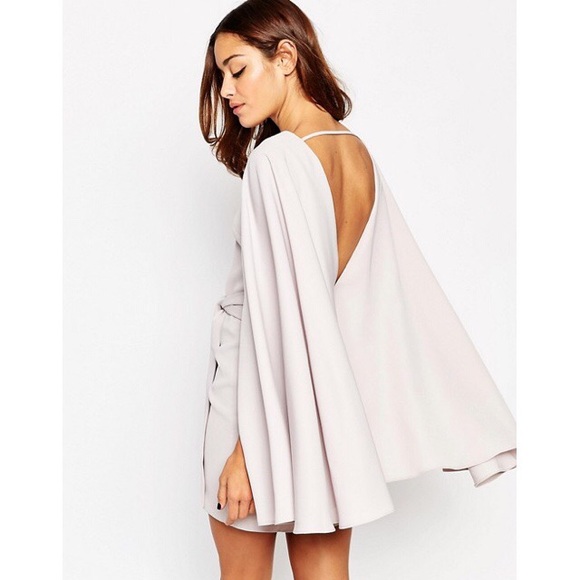 ASOS Dresses & Skirts - Asos Blush Cape Dress