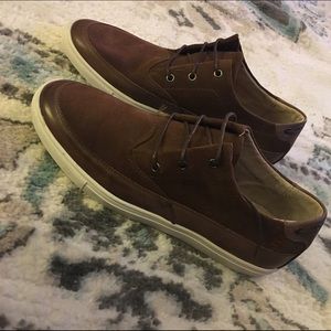 Joes jean drift suede & leather sneaker. NWOT