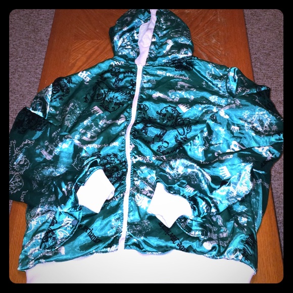 Live Mechanics Other - REVERSIBLE XL Live Mechanics Unique hoody!!!