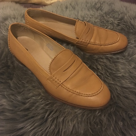J Crew leather loafers