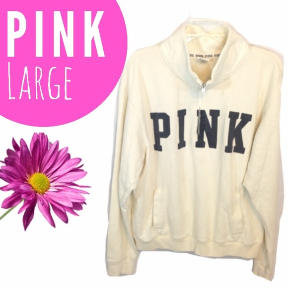 ✨Today only SALE❗️PINK VS half zip