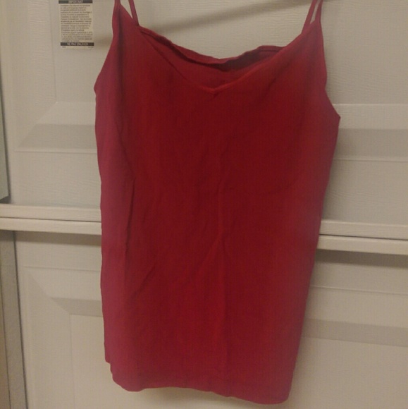 Stretchy Red Tank Top