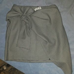 Zara Houndstooth Skirt