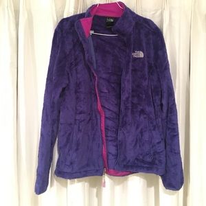 North Face jacket fill zip size medium