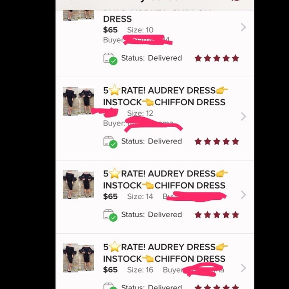 ONLY 3 LEFT WONT BE BACK! 5⭐️️RATE! AUDREY DRESS - Picture 5 of 8