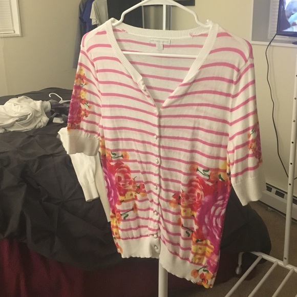 New York & Company short sleeve cardigan