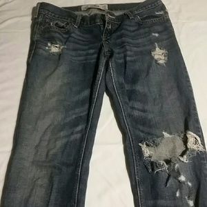 Hollister blue jeans
