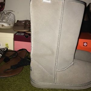 Grey Bearpaw Boots