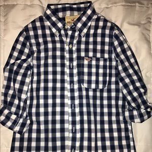 HOLLISTER long sleeve button up
