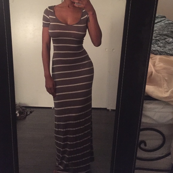 Brown dress