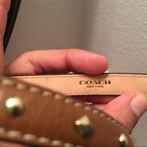 Leather COACH Bracelet