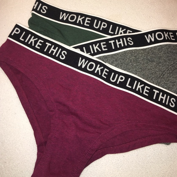 'Woke Up Like This' Undies