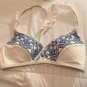 ruffle strap bikini top