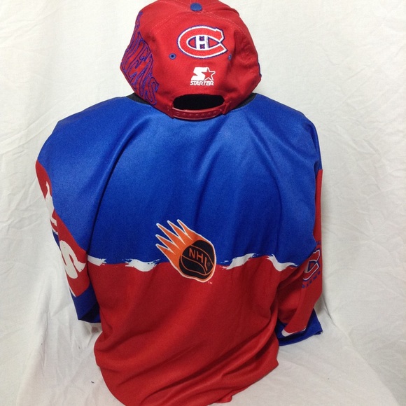 Vintage NHL Montréal Canadiens Jersey and hat - Picture 2 of 3