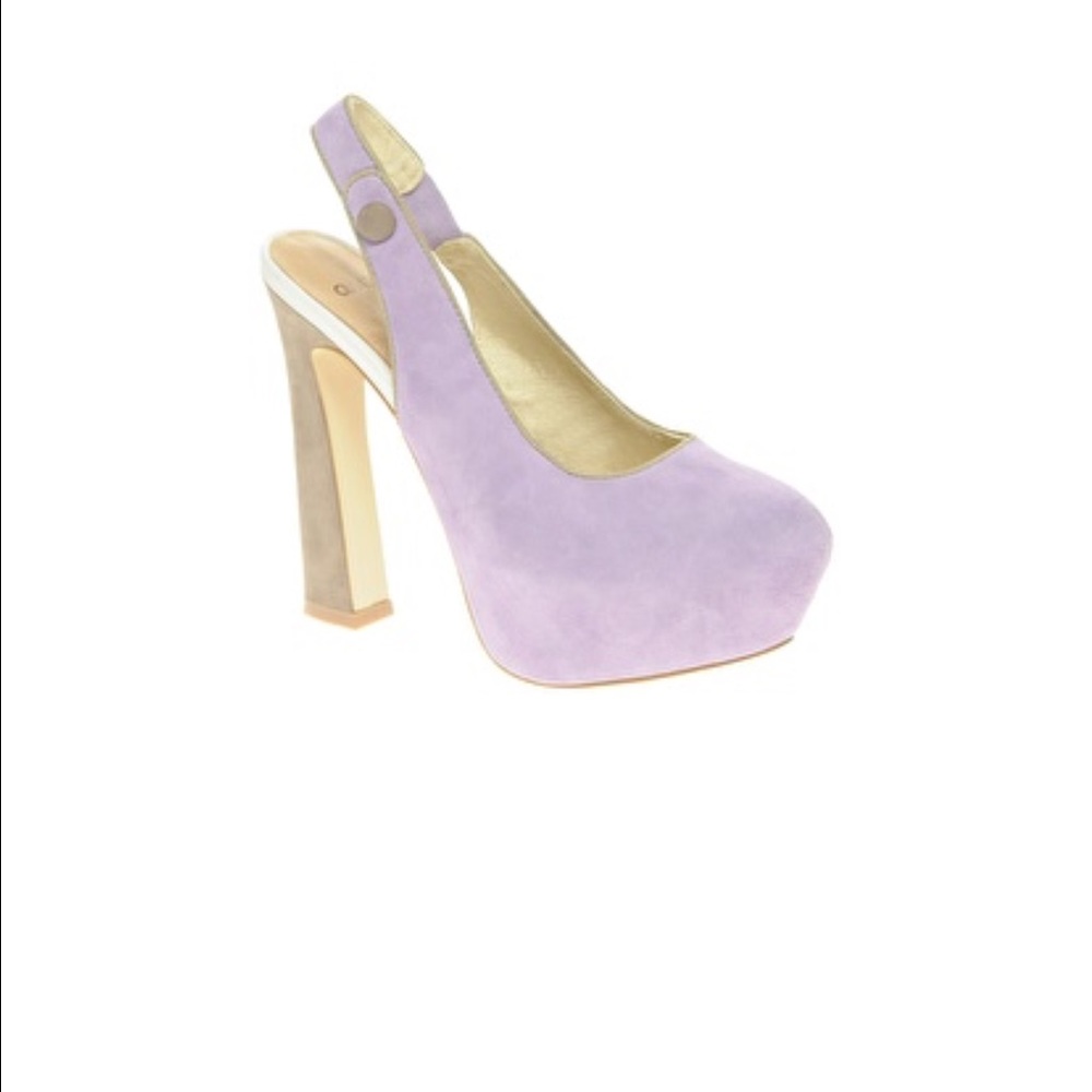 Asos Lilac Suede U.K. SZ 8 US SZ 10 heels