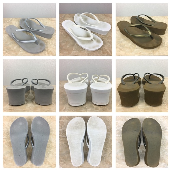 Old Navy Bundle of Thong Wedges - Picture 4 of 4