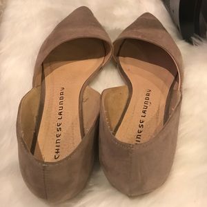 Chinese laundry pointed toe flats