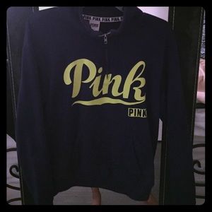 Purple and neon sweater