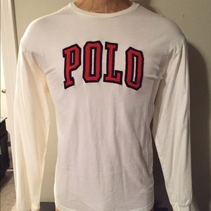 Polo long sleeve tee shirt