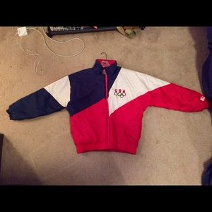 MEN'S Size L 1996 USA Olympic Starter jacket