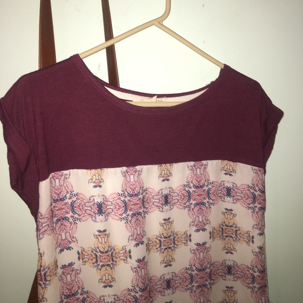 Short sleeve tops