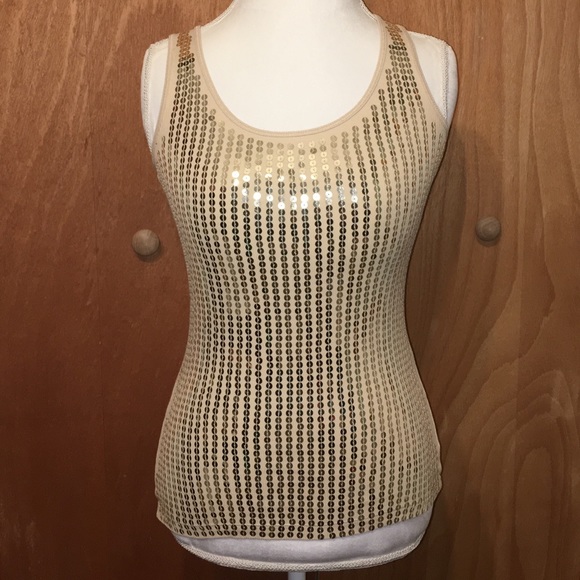 Express Tops - Express sparkly tank top
