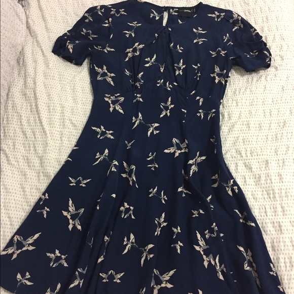 ASOS bird print dress
