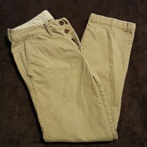 Hollister khaki pants