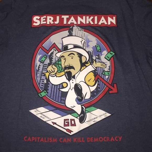 Serj Tankian Concert Shirt